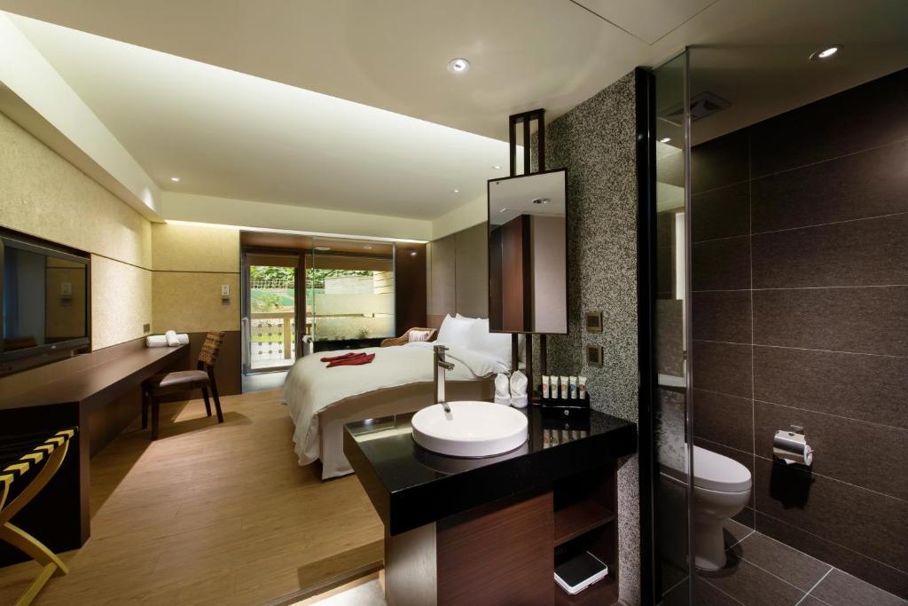 Beitou Hot Spring Resort Đài Bắc Phòng bức ảnh